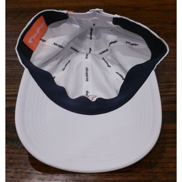 Birddogs White Hat Adjustable Strap - Picture 2 of 3